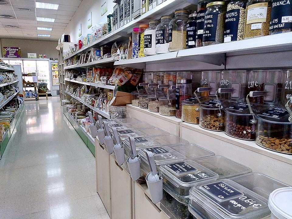 Supermercado ecológio Interior Tot Natural en Sant Boi de Llobregat